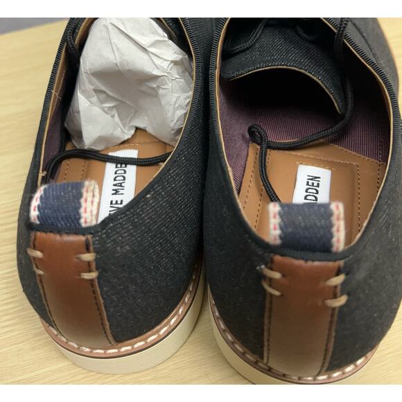 Steve Madden Neeman Oxfords Business Office Men’s Shoes Black Size 11 NWT $108 main image 12